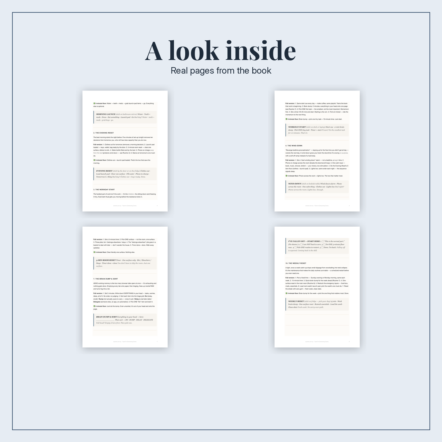 The Morning & Reset Routines Deck (eBook)