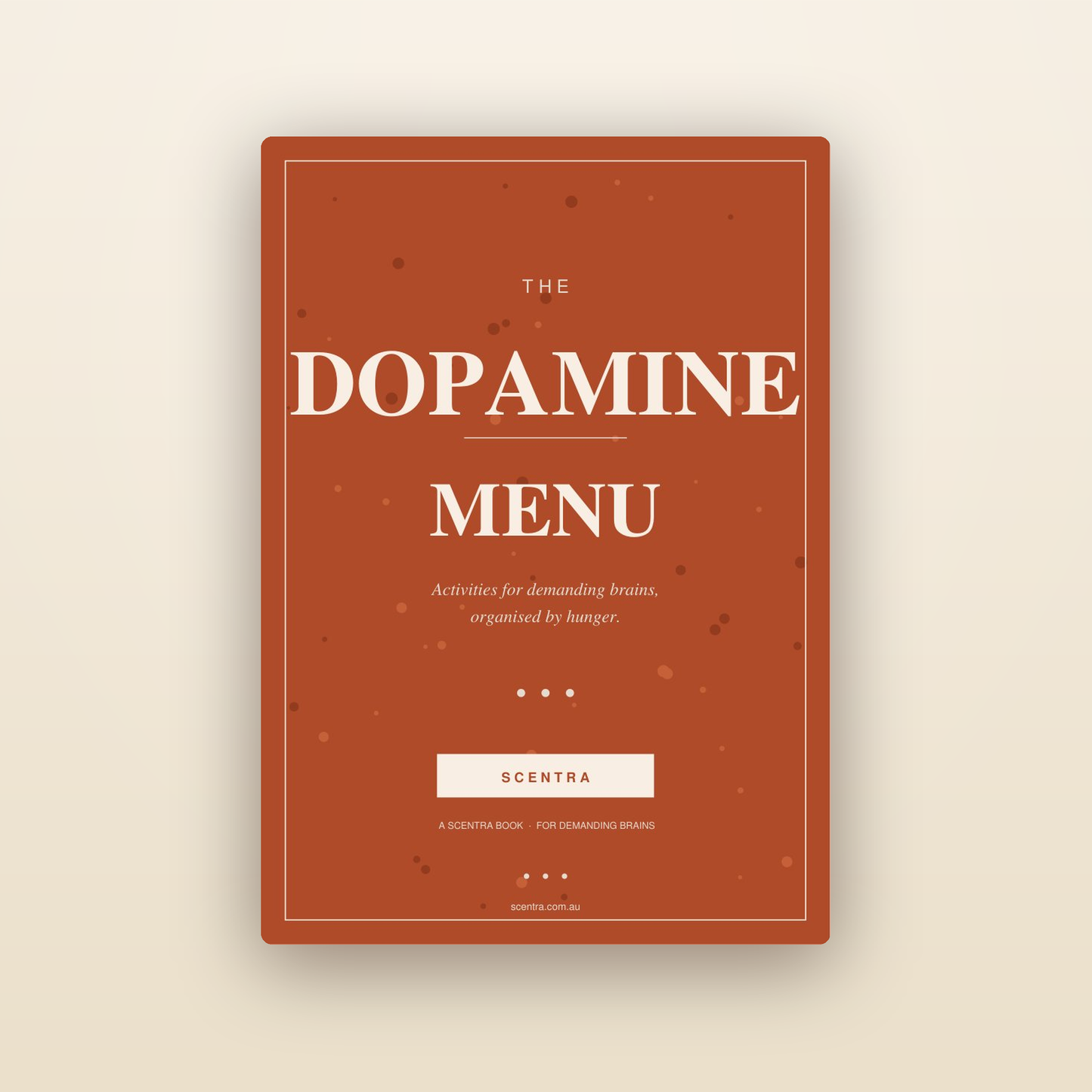 The Dopamine Menu