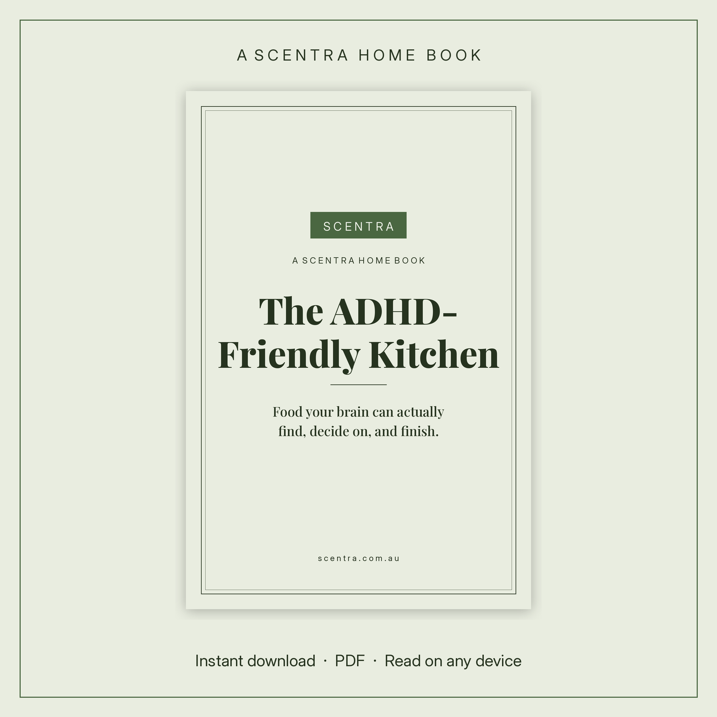 The ADHD-Friendly Kitchen (eBook)