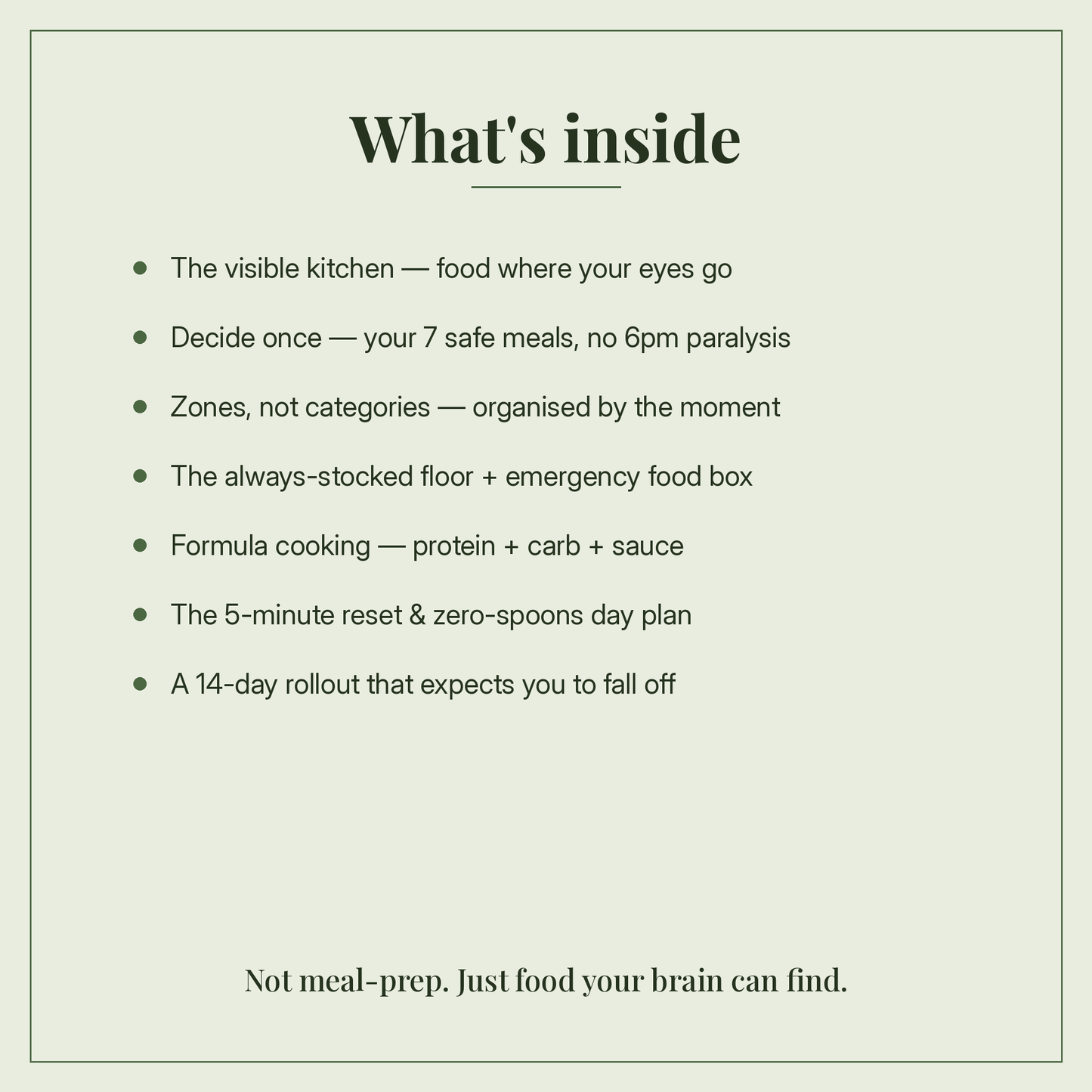 The ADHD-Friendly Kitchen (eBook)